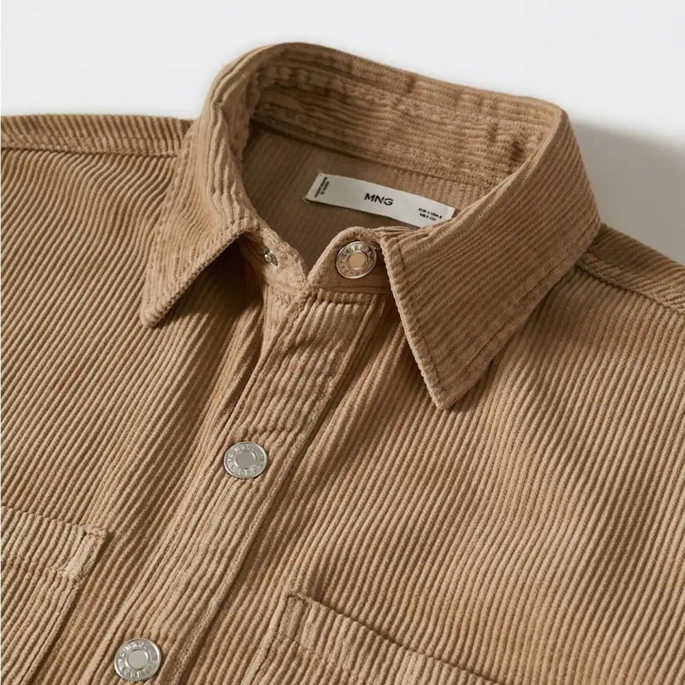 MANGO Tan Corduroy Co-Ord - Picture 9 of 15